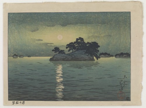 Matsushima in the Moonlight (Tsuki no Matsushima), Kawase Hasui, 1919