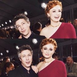 myrandar:  Aidan Gillen and Sophie Turner,