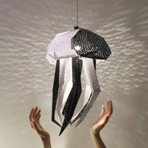 sosuperawesome:Fully Assembled and DIY Paper Craft Lamps by Vasili Lights on EtsySee our ‘lighting’ 