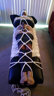 Bound and gagged men