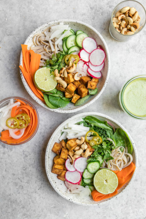 Vegan Bowl Round UpRoasted Cauliflower Burrito BowlsSushi Bowl With Vegan Spicy Mayo (GF)Vegan Buddh