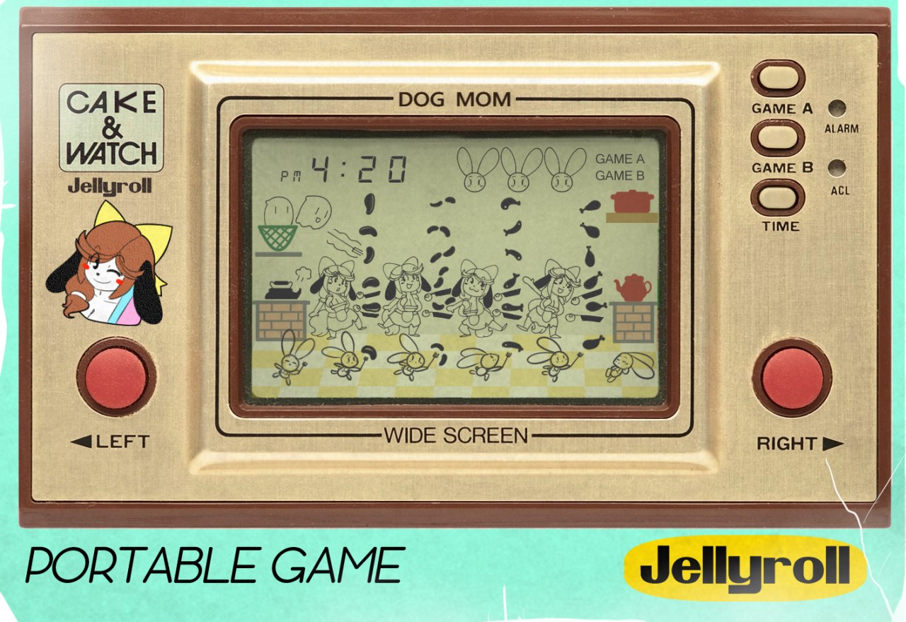 theycallhimcake:  Here we have an obscure find: The Inu no Mama (Dog Mom) LCD Portable