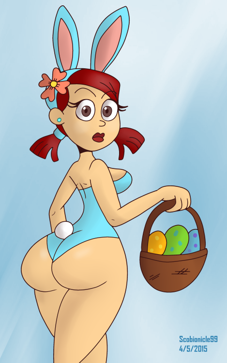 grimphantom:codykins123:Zoey the Bunny by ScoBionicle99   She ate too many easter eggs :P