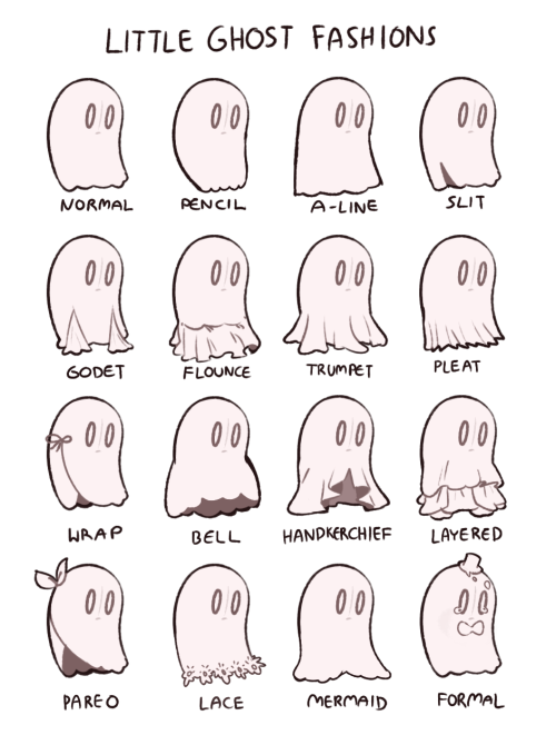 gravesmanor: leaf-submas: Blooky show us about Fashions and Hats! A ghost needs to stay fashionable.