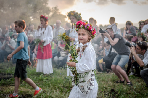 lamus-dworski:Noc Świętojańska - Slavic celebrations of the summer solstice in the Museum of Folk Cu