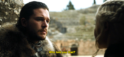 gameofgifs:You’re not like everyone else. And your family hasn’t seen its end. You’re still here.
