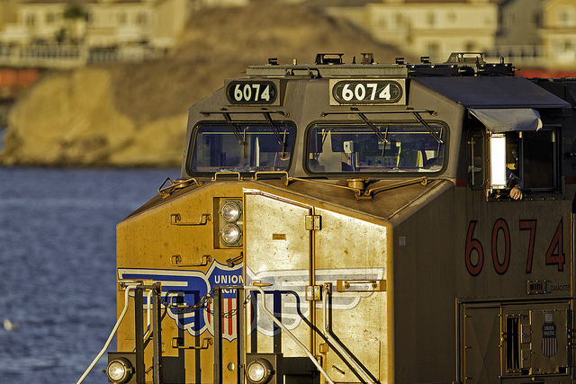 lennycarl08:  UP 6074 Up Close on Flickr.