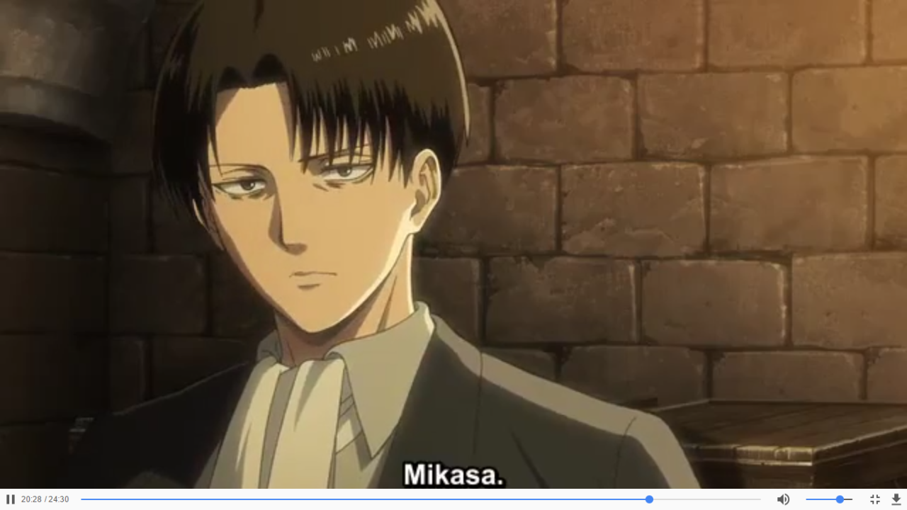 humanity's strongest pair — Evolution of Levi staring at Mikasa