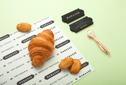 Branding for  a bakery in Mexico offering traditional French goods, designed by local firm Menta