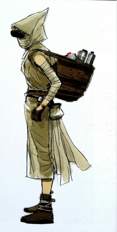 melanaegis:   Rey Concept ArtThe Art of Star Wars: The Force Awakens, Phil Szostak