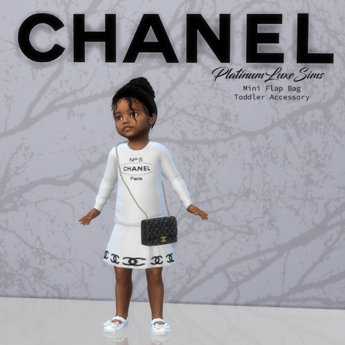  Chanel Mini Flap Bag Vol.1   Toddler Accessory DOWNLOADPatreon early access - Public 8th July*Kids 