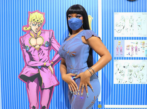 tinasnowz:@theestallion: Y’all I went to a jojos exhibit in Japan yesterday 😭😭😭 living my bestttt lifeeee 😂😂😂😂