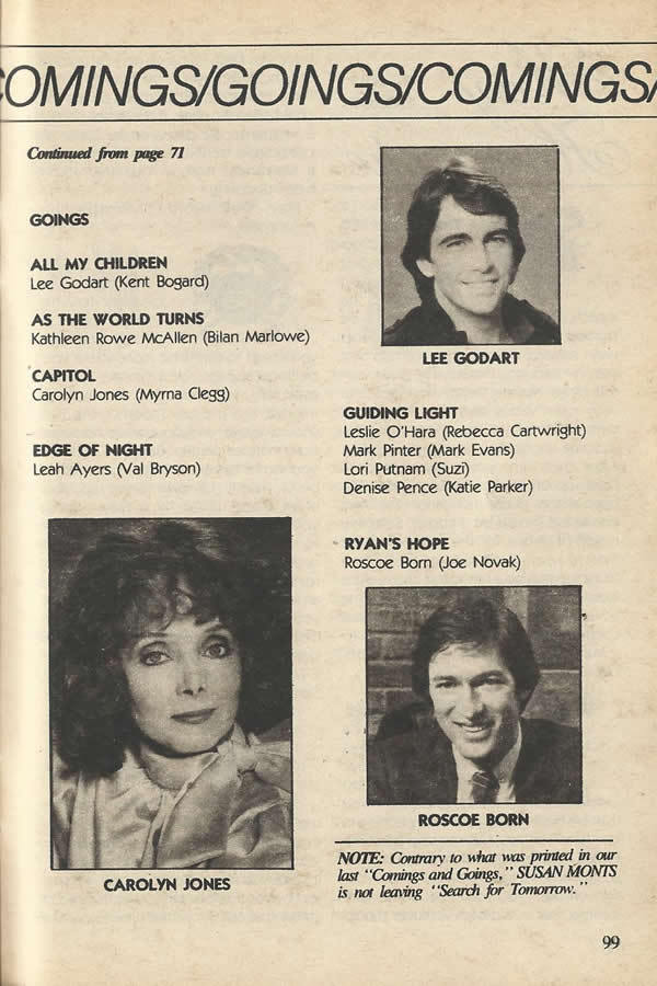soap opera digest comings and goings soap opera digest comings and goings