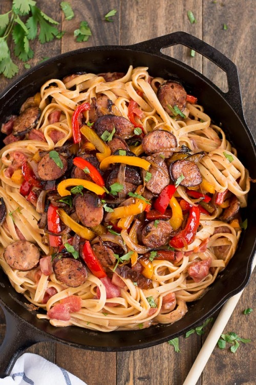 foodffs:Creamy Cajun Pasta with Smoked SausageReally nice recipes. Every hour.Show me what you cooke