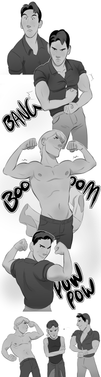 Stupid lil bonus comic lol! Daniel didn’t get an invite to the gun show. Just restocked the Headphon