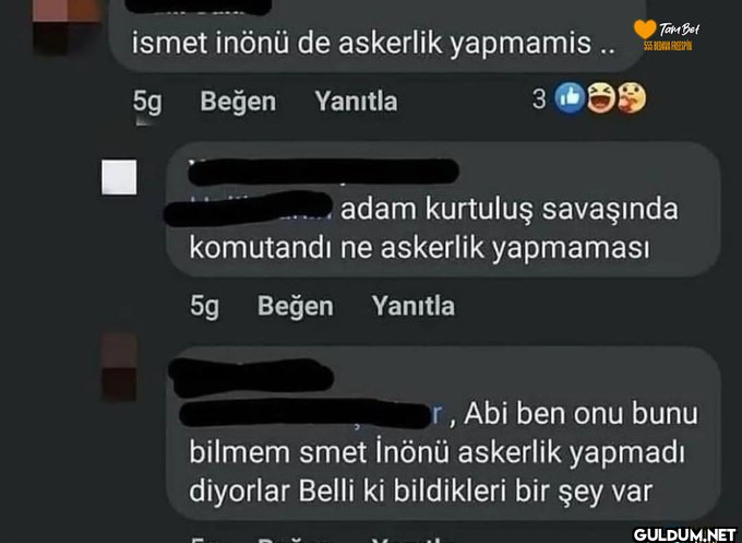 ismet inönü de askerlik...