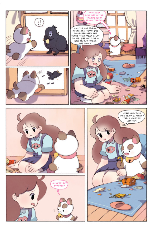 BEE AND PUPPYCAT #10 Bee wants to keep all her sentimental items, but PuppyCat thinks it&rsquo;s jus