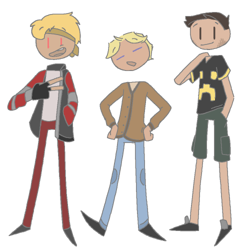 Team ZIT! And a lil less human designs :3 [2/4]