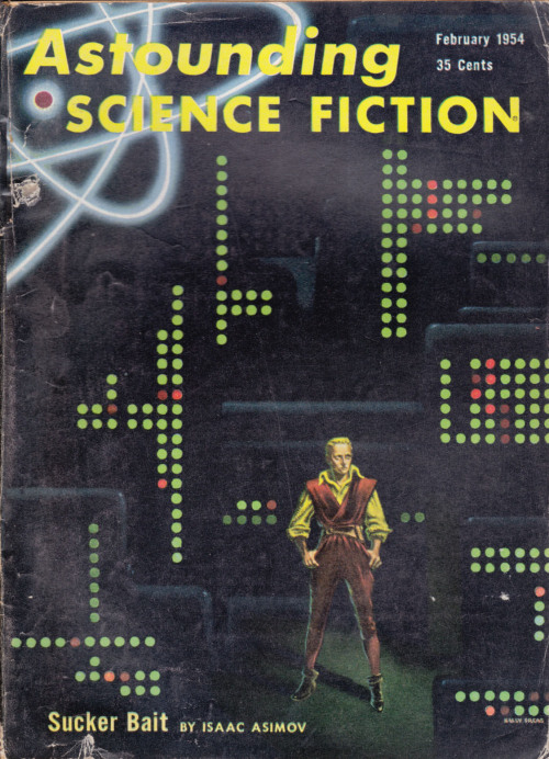 Astounding Science Fiction, February 1954.  Cover: Kelly Freas.