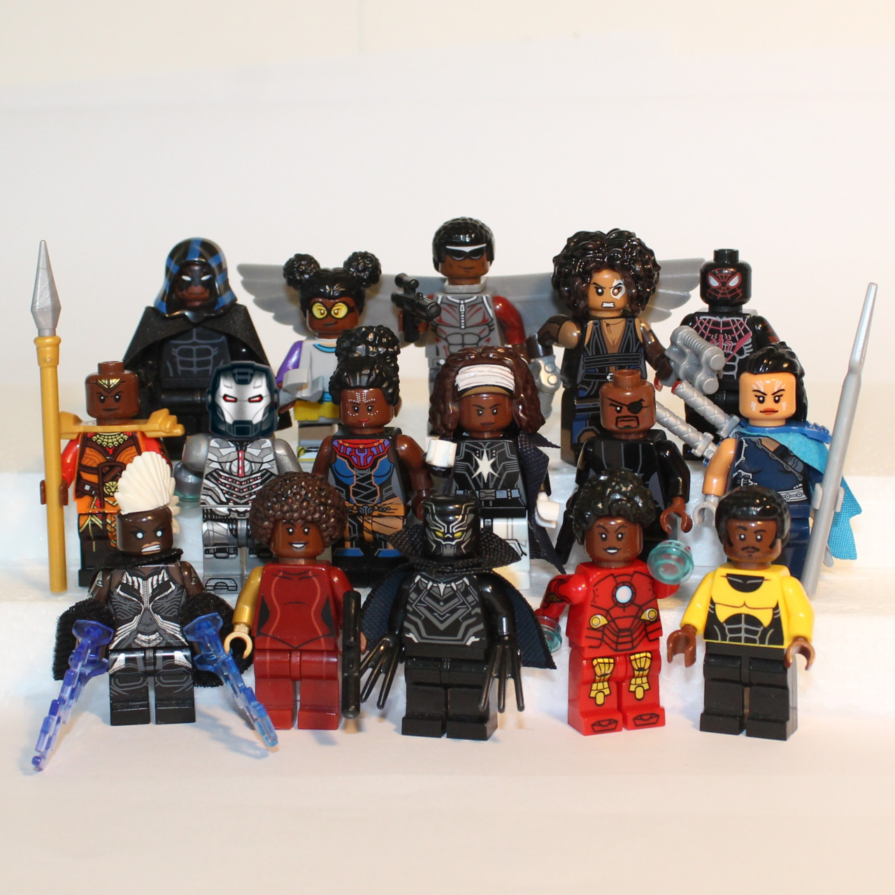 Details about   Custom Harry Potter Avengers Black Widow Figure Minifigure Hair Lot For Lego !!! 