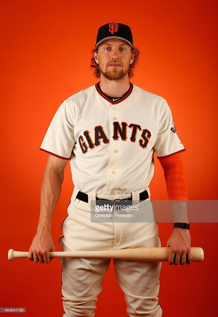 justafreakyvenezuelangirl55:  “Hunter Pence receives ‘Happy Birthday’ shout