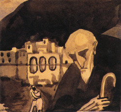 a-woman-determined:  Salvador Dali, Old Man