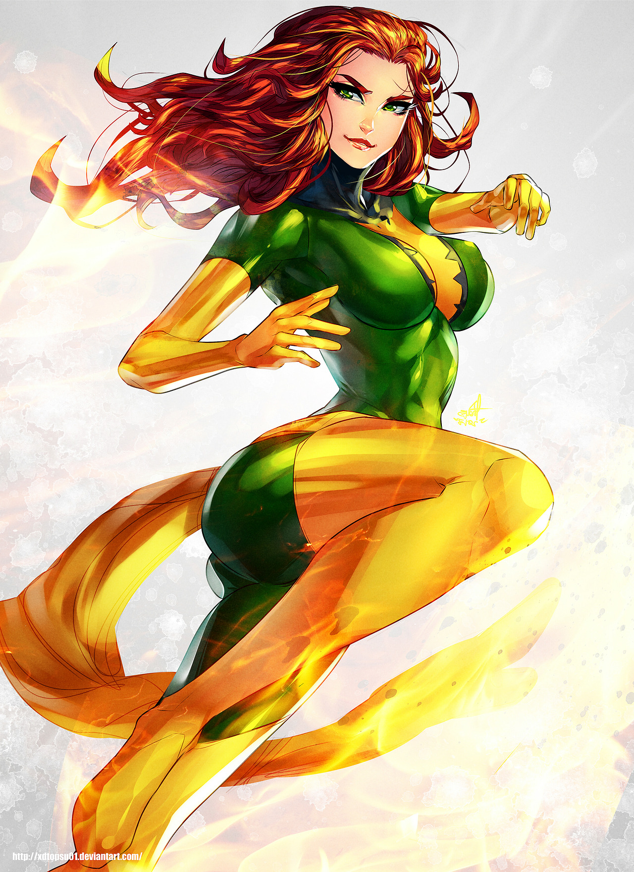 topsu01: Jean Grey (Phoenix)-FANART Commissions Prices and Rules Instagram!www.instagram.com/xdtopsu/