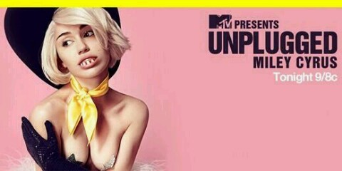Miley Unplugged premiers TONIGHT at 9 on MTV