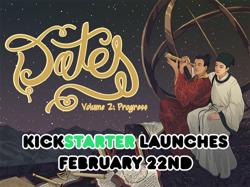 dates-anthology: Save the date: Dates 2 Kickstarter! Get ready, folks–Dates 2 is coming t