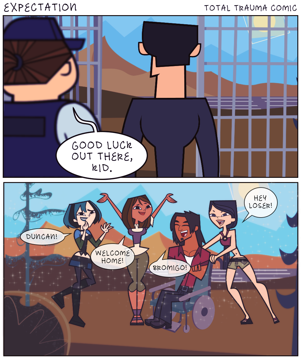 Total drama comic