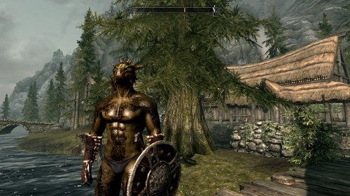 (I couldn’t resist!)(Go get it for yourself, Shape Atlas for Men. this mod’s kinda weird though as it somehow registers robes to become undies. Armor doesn’t trigger it. But heck, got a sexy Argonian~)Too hot, hot damn make Alduin wanna retire man~