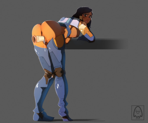 spookiarts: Pharah from Overwatch Requested by a fan! Thank you all for peeping ;) 