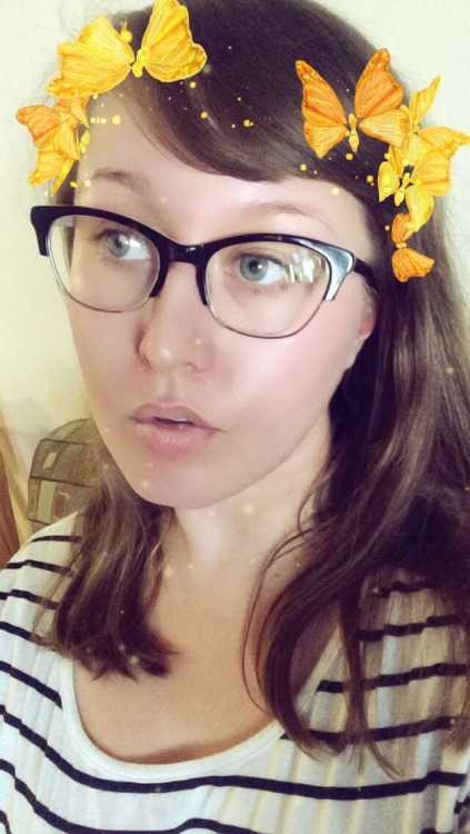 getting used to taking more selfies without makeup