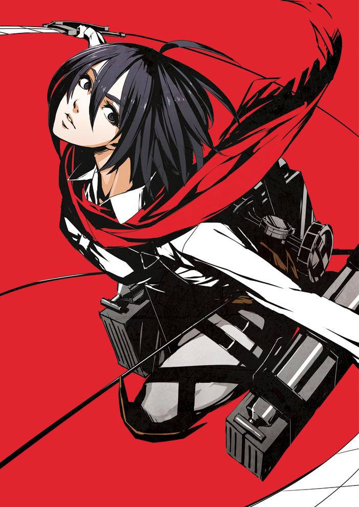 aboutmikasa: mikasa by Jakuu ✓ Permission granted by the artist to repost.Please