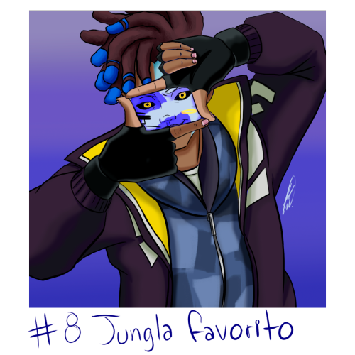  Día #8 de este #loltubre !Mi jungla favorito (aunque no lo sepa jugar) es #ekko . Cuando salió el v