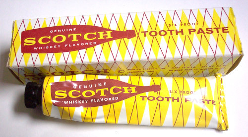 This blog is brought to you by…Poytner’s Whiskey ToothpasteNeed that hair of the dog in