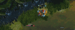 leagueofvictory:  Zik ‘pierce the sky and punch the stars’ Rumble (Check out 100  league gifs at Leagueofvictory!)