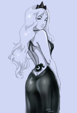 shugarsketch:  Humanized Princess Luna commission