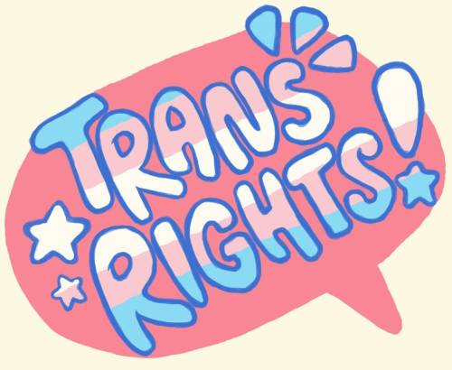 snootyfoxfashion:Trans Rights & Gay Rights Stickers from raywoodart