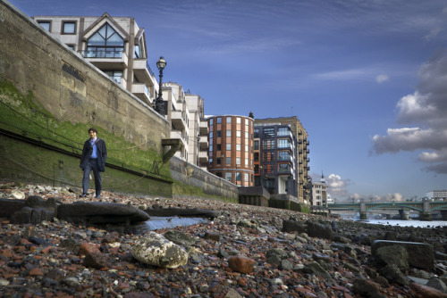 At the thames