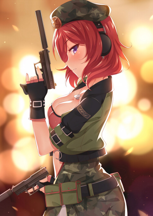 twin-tailed:  Maki by mmrailgun 