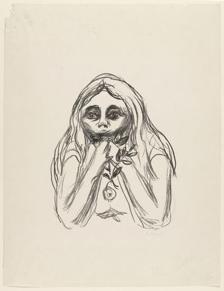 Edvard Munch (Norwegian, 1863–1944) Omegas øyne (Omega’s Eyes) 1908-09
MoMA