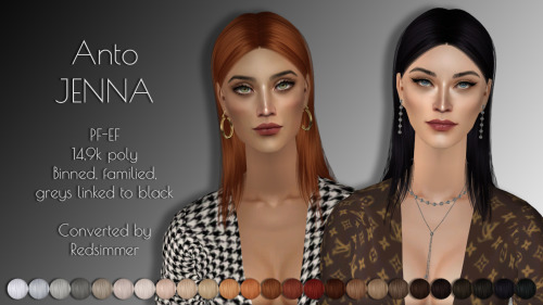 Anto’s hair-dump for pretty womansClick name for view anglesEnchantress (SFS / Mediafire)Gloss