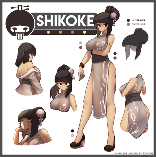 Reference sheet for Shikoke!