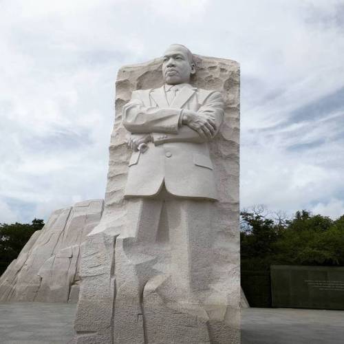 The man, the legend Martin Luther King Jr. The memorial is stunning. #stone #memorial #martinlutherk