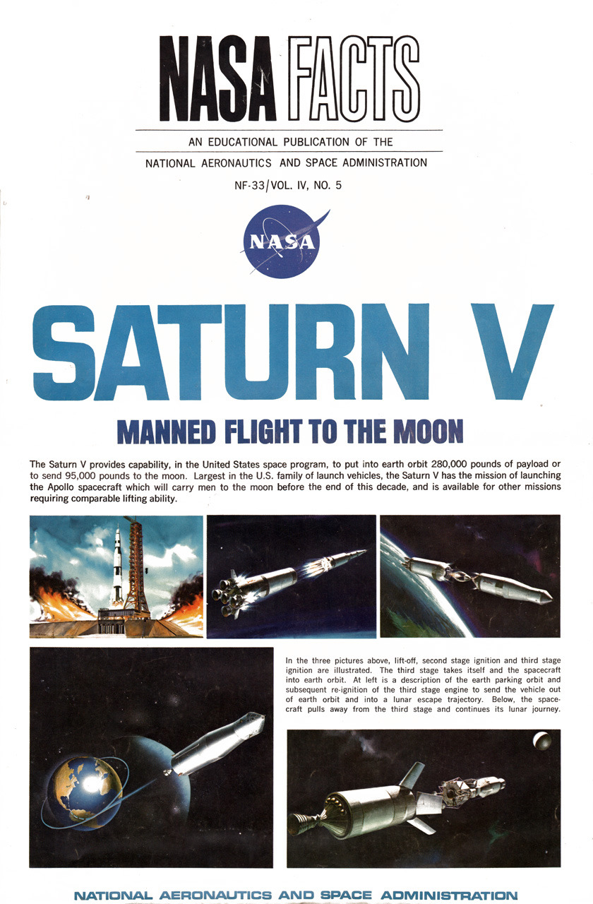 scanzen:  Saturn V. Educational poster by NASA, 1967. Wanna print it and hang it