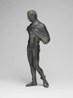 via-appia:  Bronze statuette of Hermes Greek