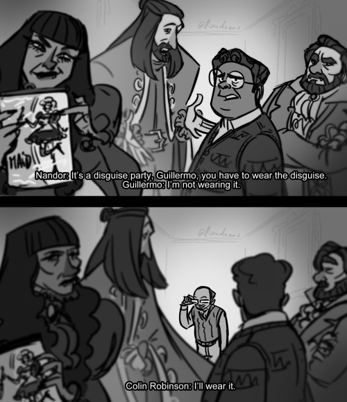 lisondraws: Shitpost collaboration with @merlintintintin born from cursed discussions about Col