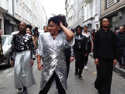 30 nuances de noir-es / Black French Feminist Marching BandPart 4/4March 2017 / Barbès / Pari