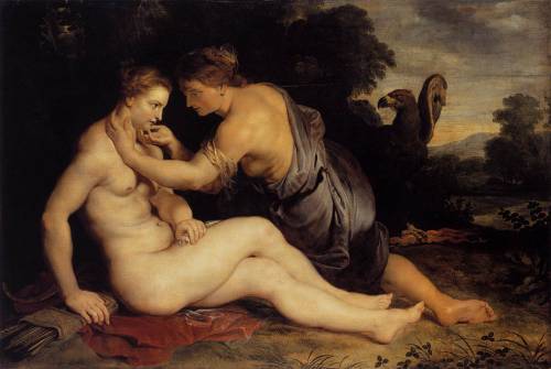 Peter Paul Rubens, Jupiter and Callisto. 1613, oil on canvas. Staatliche Kunstsammlungen, Kassel, Ge